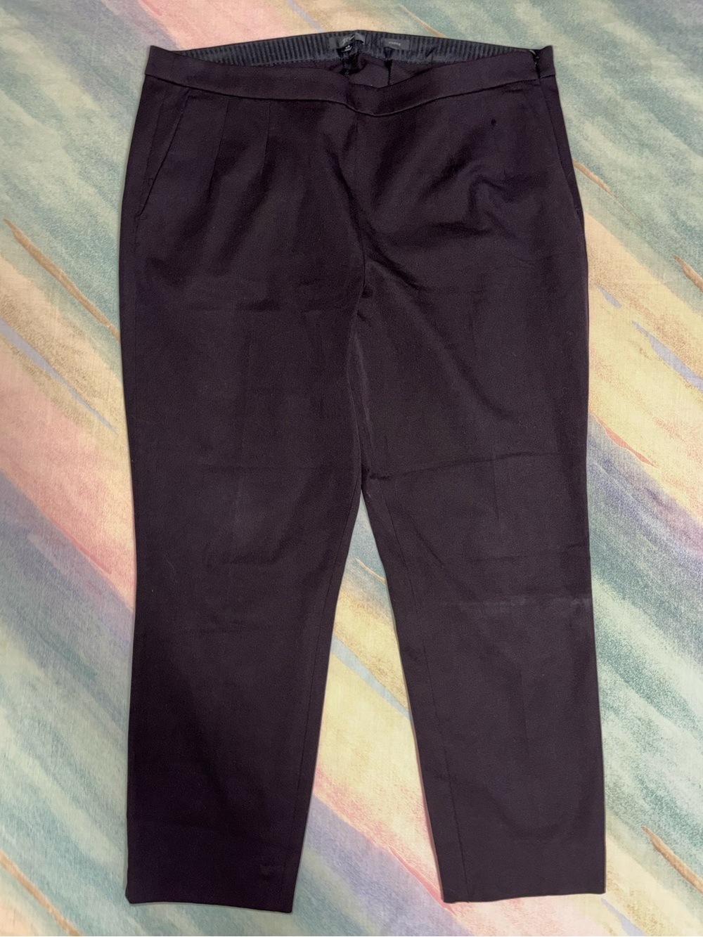 J. Crew Martie faded black Pants women’s size 14